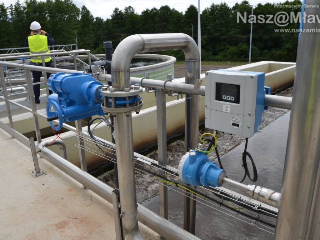 Otwarcie nowej oczyszczalni ścieków w Mławie. Mamy zdjęcia instalacji