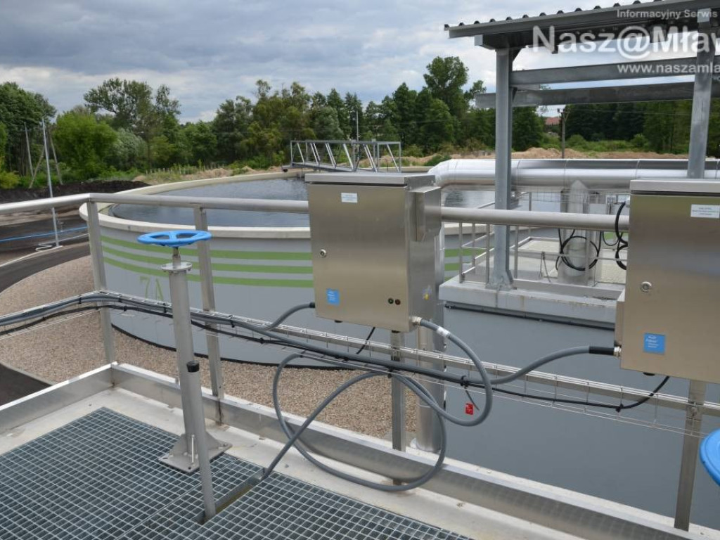 Otwarcie nowej oczyszczalni ścieków w Mławie. Mamy zdjęcia instalacji