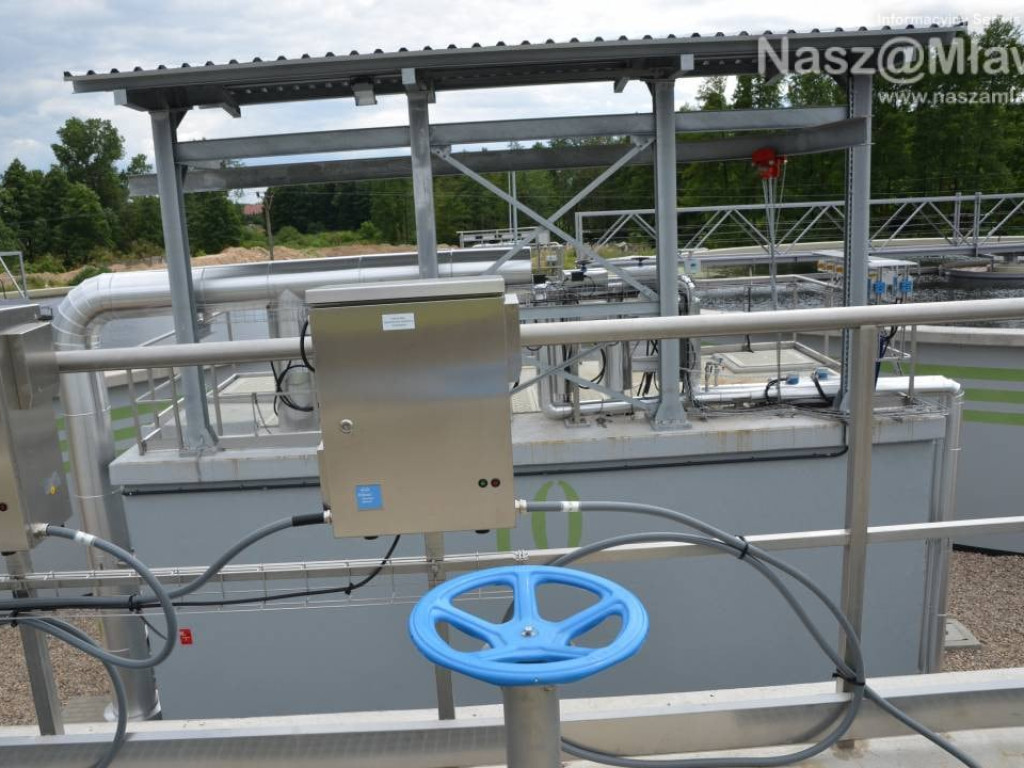 Otwarcie nowej oczyszczalni ścieków w Mławie. Mamy zdjęcia instalacji