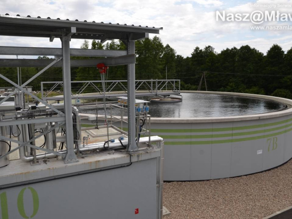 Otwarcie nowej oczyszczalni ścieków w Mławie. Mamy zdjęcia instalacji