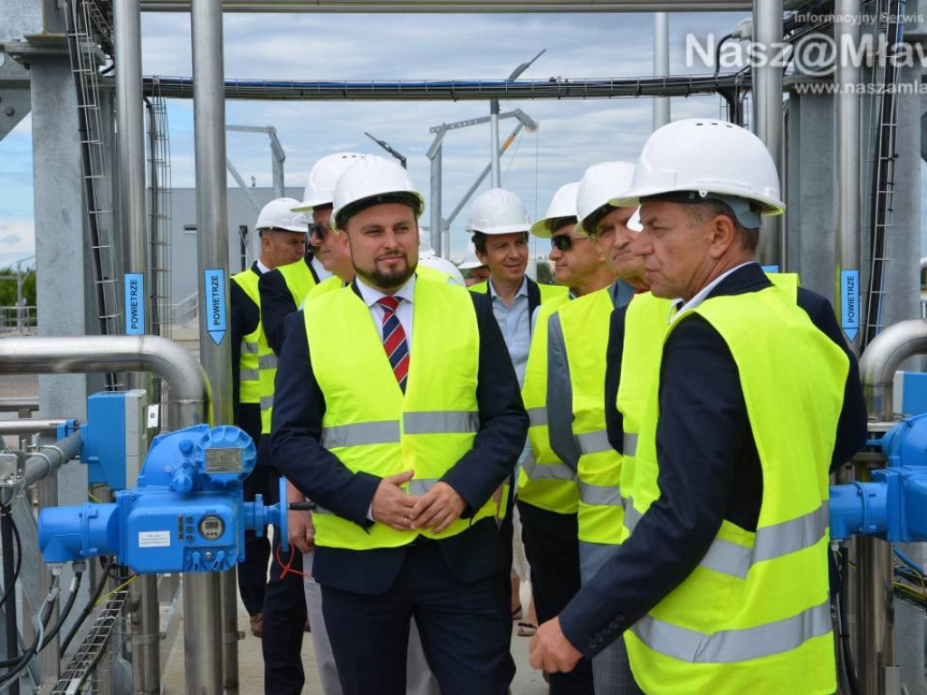 Otwarcie nowej oczyszczalni ścieków w Mławie. Mamy zdjęcia instalacji