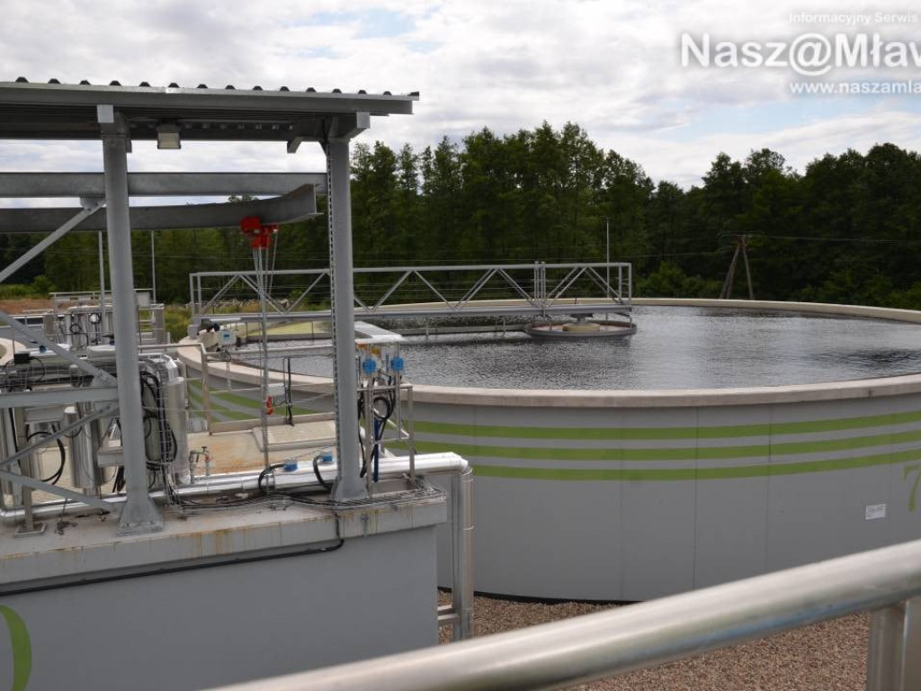 Otwarcie nowej oczyszczalni ścieków w Mławie. Mamy zdjęcia instalacji