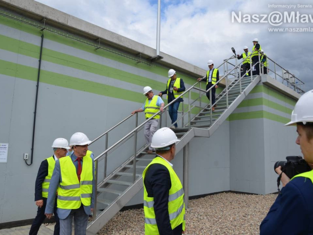 Otwarcie nowej oczyszczalni ścieków w Mławie. Mamy zdjęcia instalacji