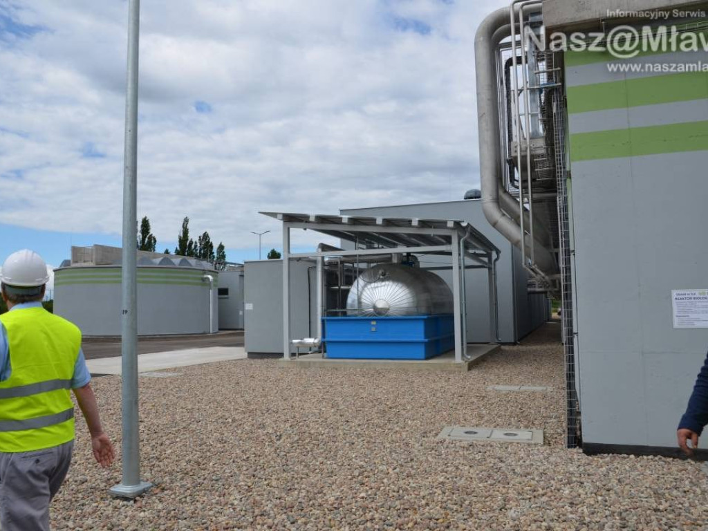 Otwarcie nowej oczyszczalni ścieków w Mławie. Mamy zdjęcia instalacji