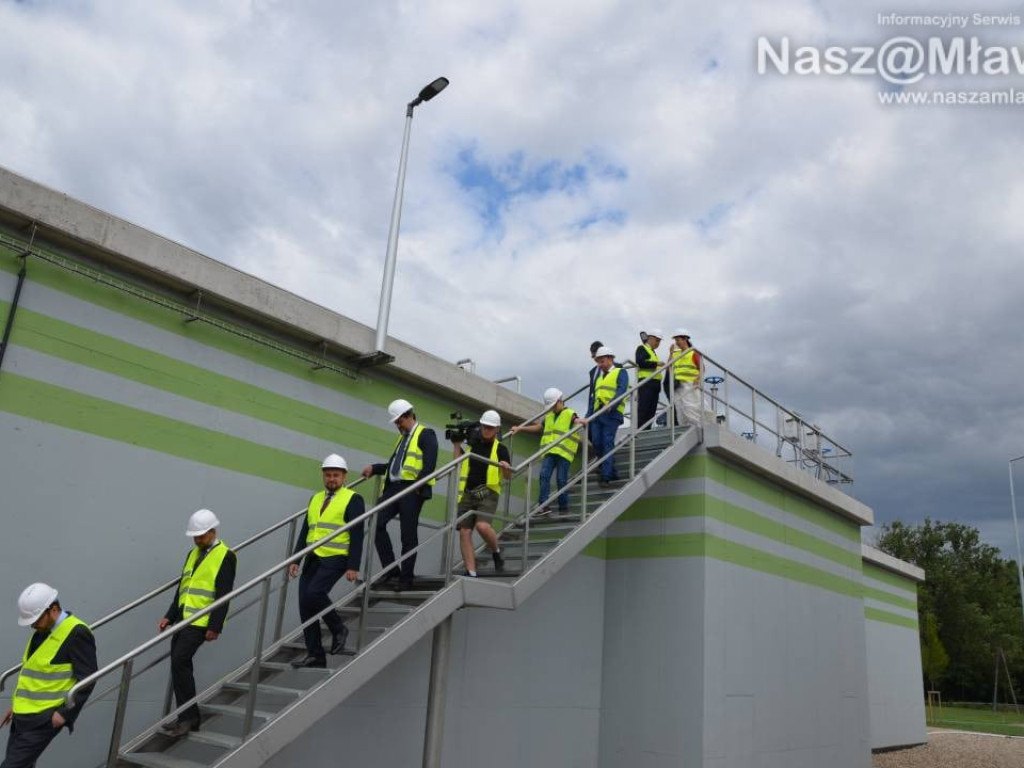 Otwarcie nowej oczyszczalni ścieków w Mławie. Mamy zdjęcia instalacji