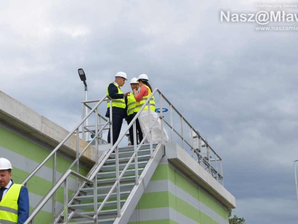 Otwarcie nowej oczyszczalni ścieków w Mławie. Mamy zdjęcia instalacji