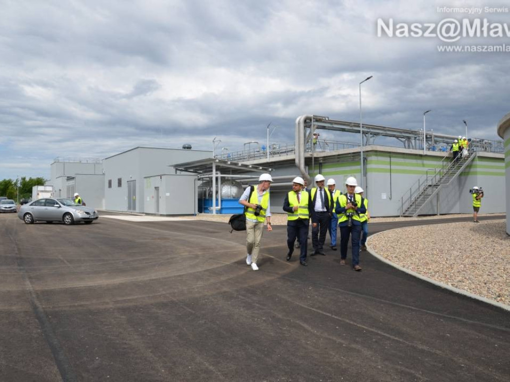 Otwarcie nowej oczyszczalni ścieków w Mławie. Mamy zdjęcia instalacji
