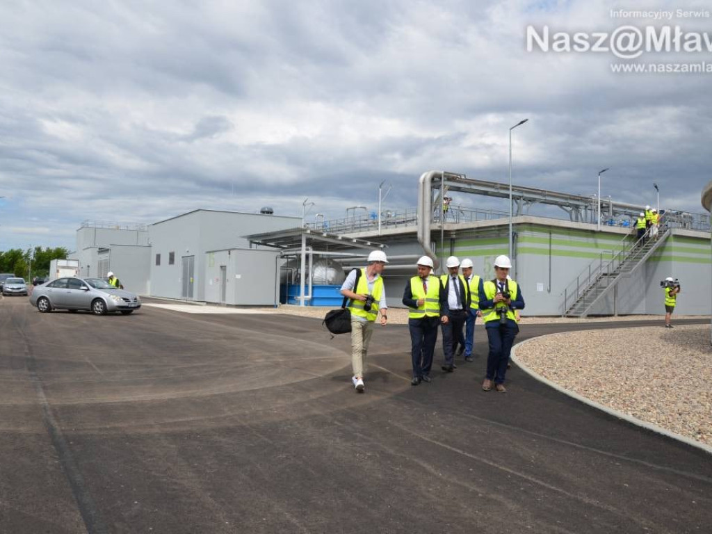 Otwarcie nowej oczyszczalni ścieków w Mławie. Mamy zdjęcia instalacji