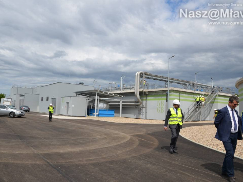 Otwarcie nowej oczyszczalni ścieków w Mławie. Mamy zdjęcia instalacji