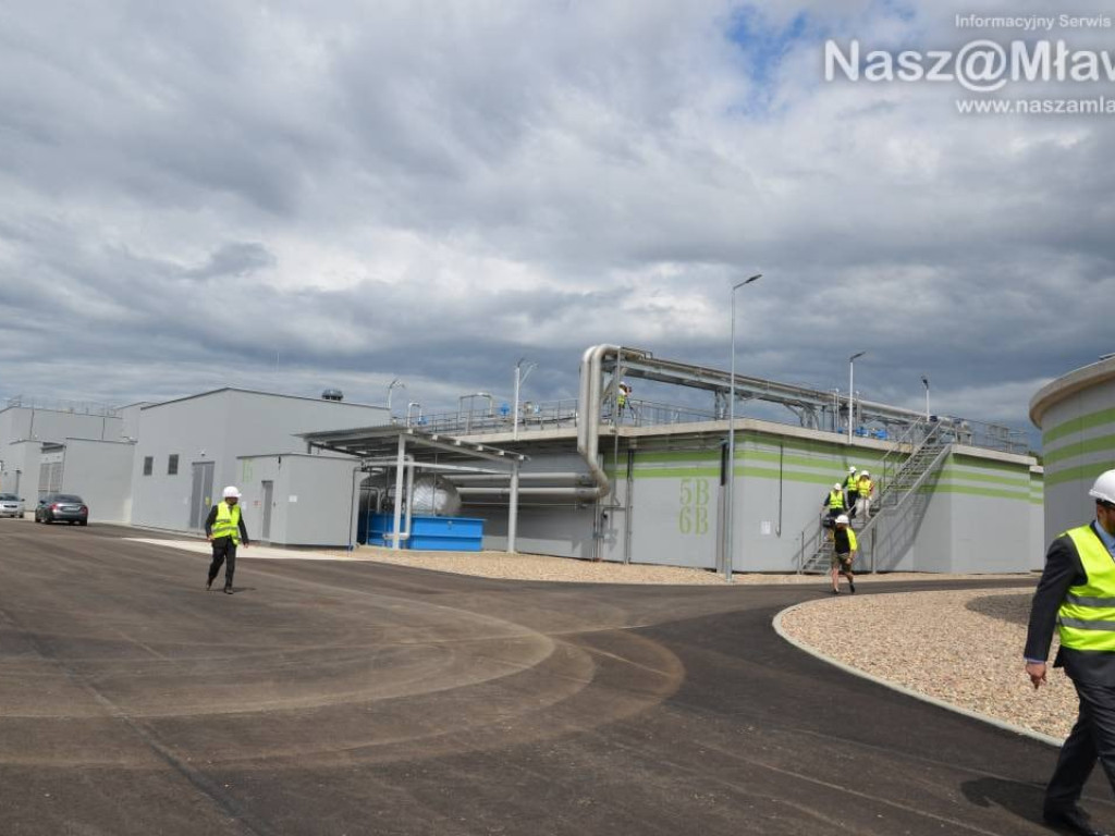 Otwarcie nowej oczyszczalni ścieków w Mławie. Mamy zdjęcia instalacji