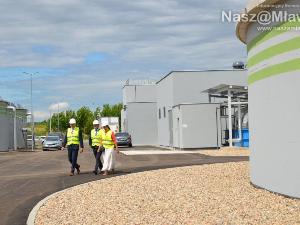 Otwarcie nowej oczyszczalni ścieków w Mławie. Mamy zdjęcia instalacji