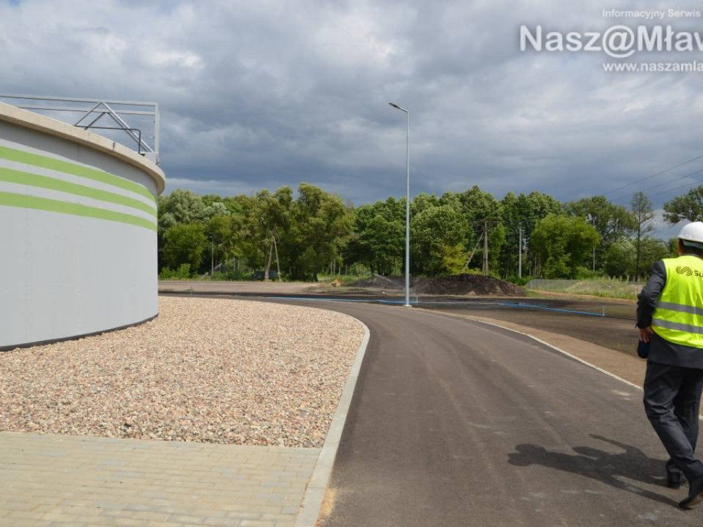 Otwarcie nowej oczyszczalni ścieków w Mławie. Mamy zdjęcia instalacji