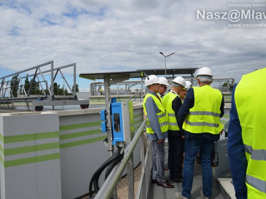 Otwarcie nowej oczyszczalni ścieków w Mławie. Mamy zdjęcia instalacji