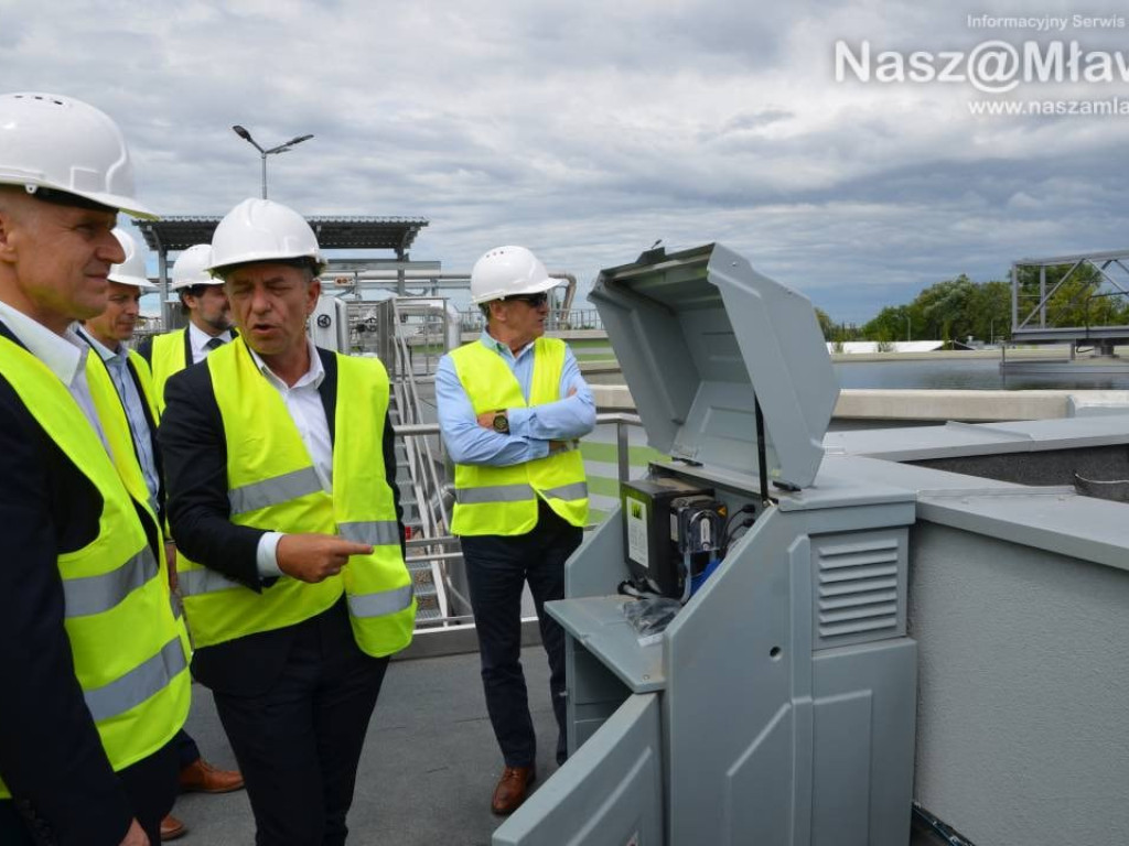 Otwarcie nowej oczyszczalni ścieków w Mławie. Mamy zdjęcia instalacji