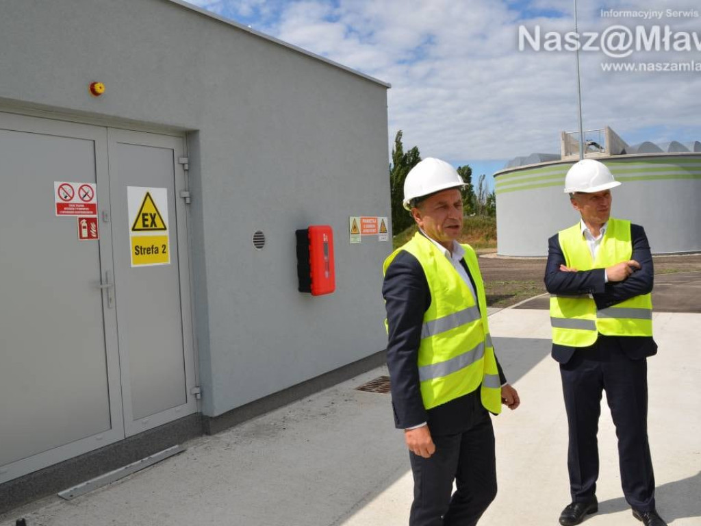 Otwarcie nowej oczyszczalni ścieków w Mławie. Mamy zdjęcia instalacji