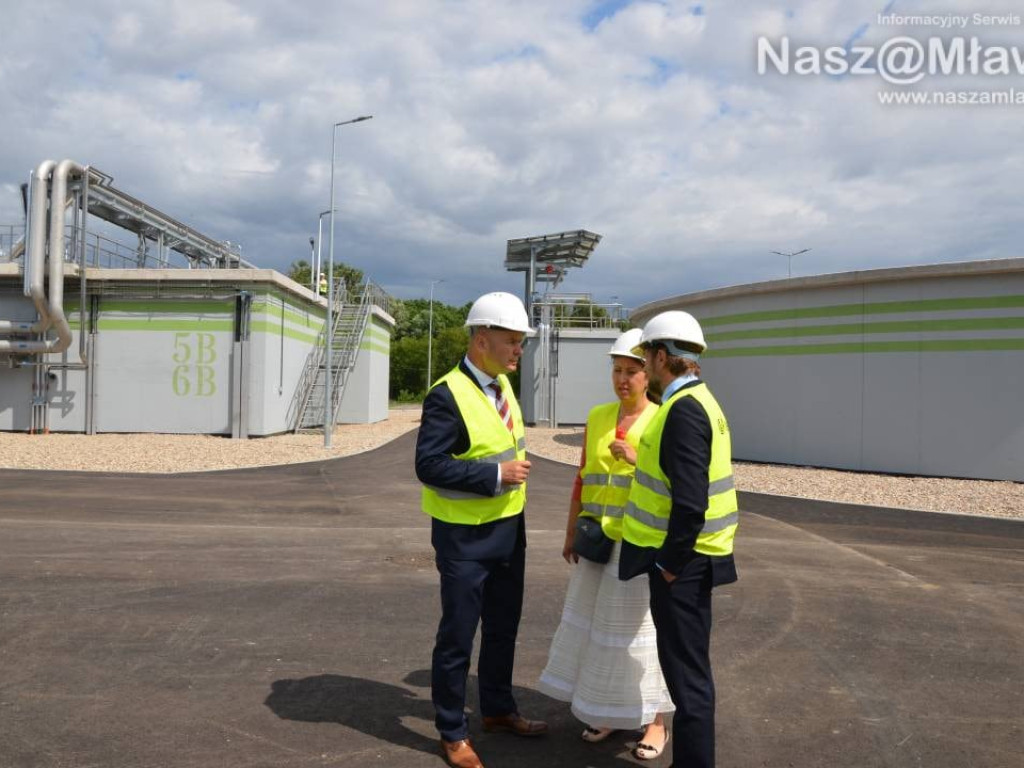 Otwarcie nowej oczyszczalni ścieków w Mławie. Mamy zdjęcia instalacji