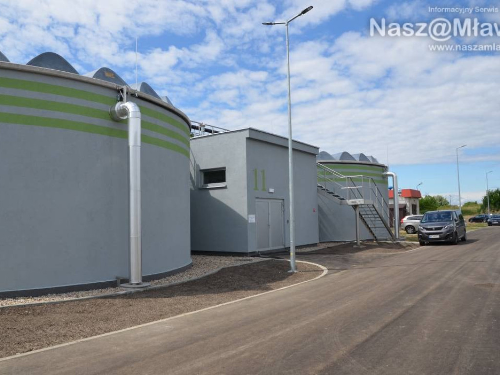 Otwarcie nowej oczyszczalni ścieków w Mławie. Mamy zdjęcia instalacji