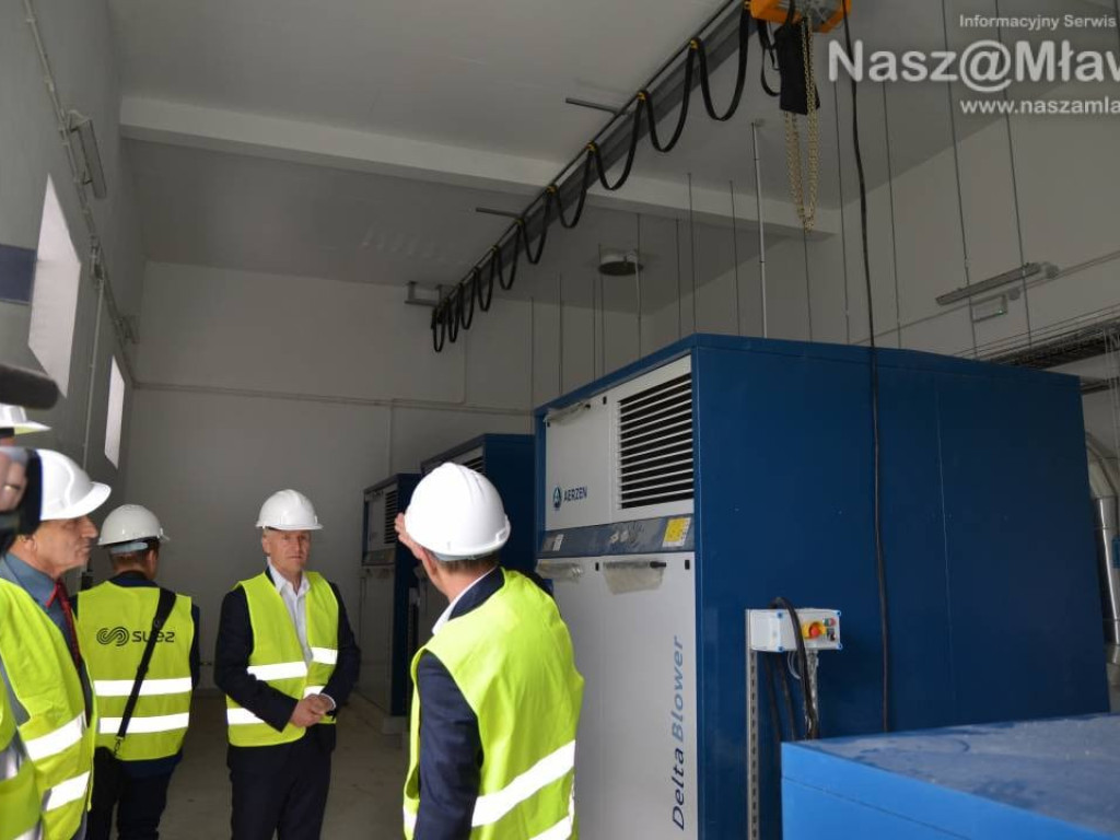 Otwarcie nowej oczyszczalni ścieków w Mławie. Mamy zdjęcia instalacji