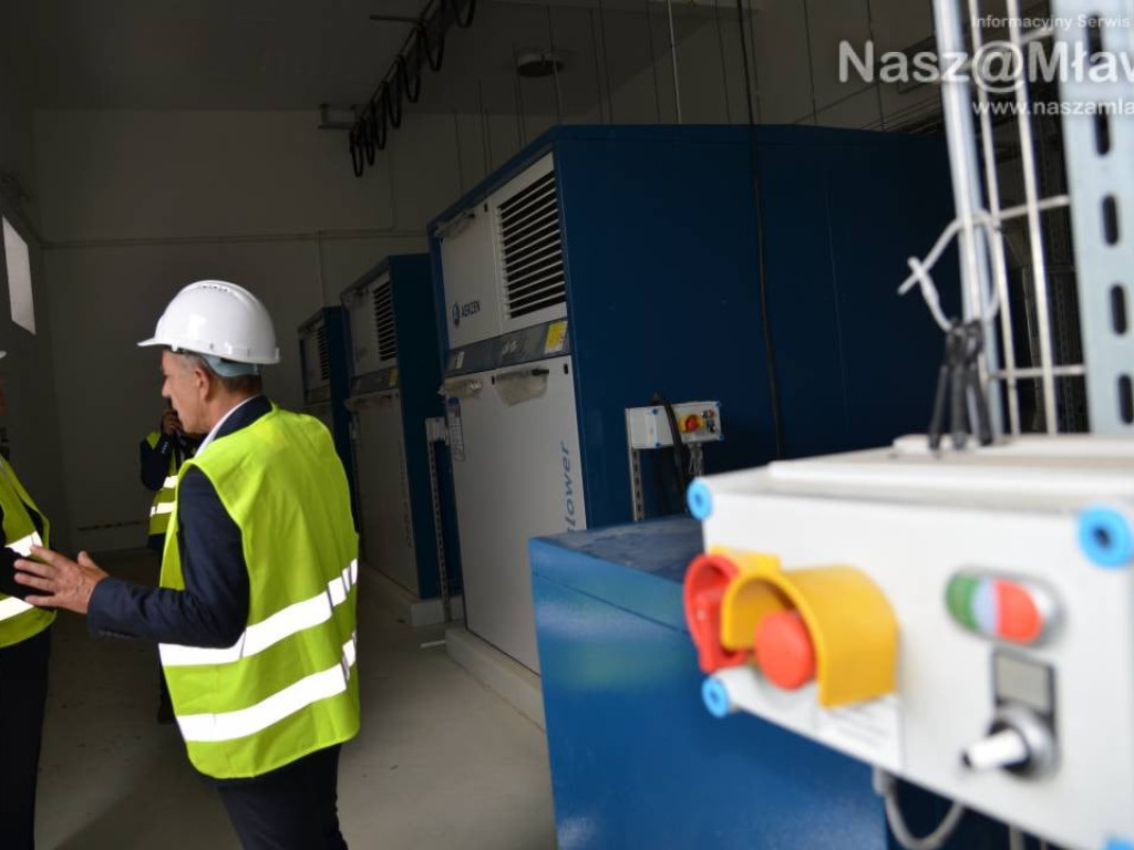 Otwarcie nowej oczyszczalni ścieków w Mławie. Mamy zdjęcia instalacji