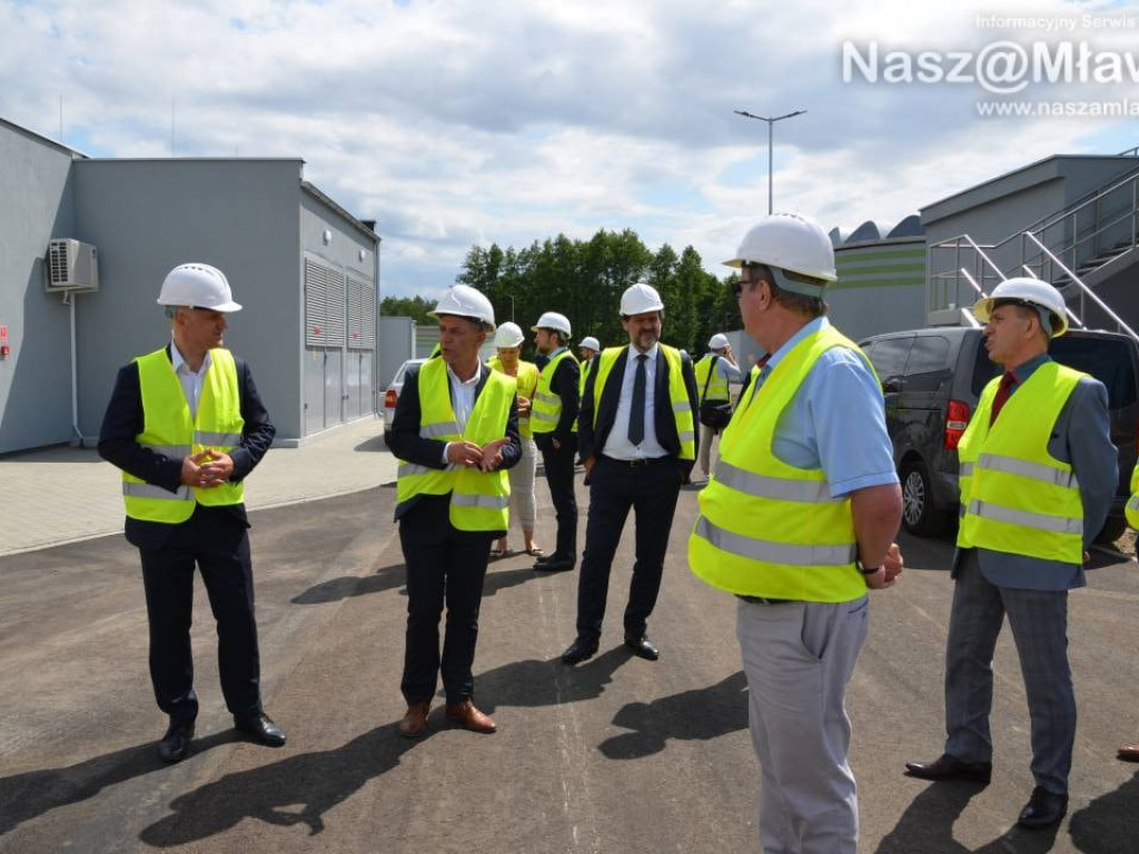 Otwarcie nowej oczyszczalni ścieków w Mławie. Mamy zdjęcia instalacji