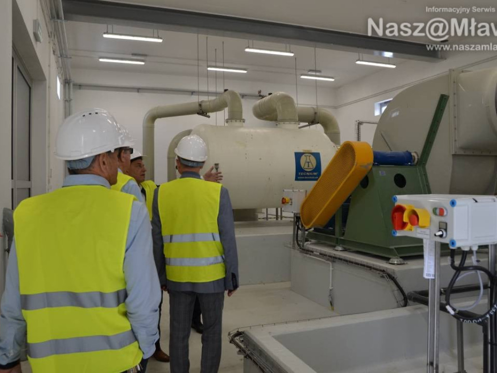 Otwarcie nowej oczyszczalni ścieków w Mławie. Mamy zdjęcia instalacji
