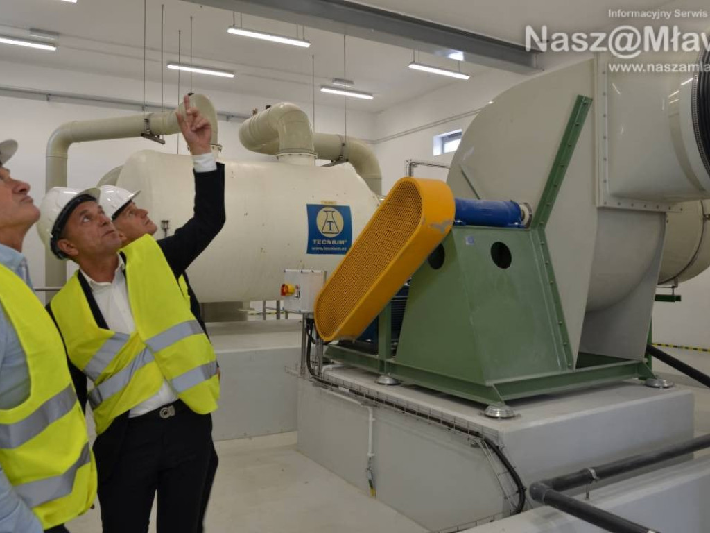 Otwarcie nowej oczyszczalni ścieków w Mławie. Mamy zdjęcia instalacji