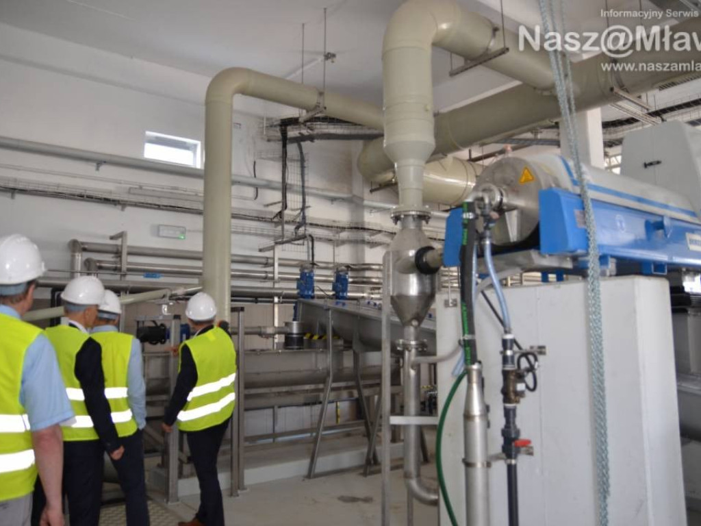 Otwarcie nowej oczyszczalni ścieków w Mławie. Mamy zdjęcia instalacji