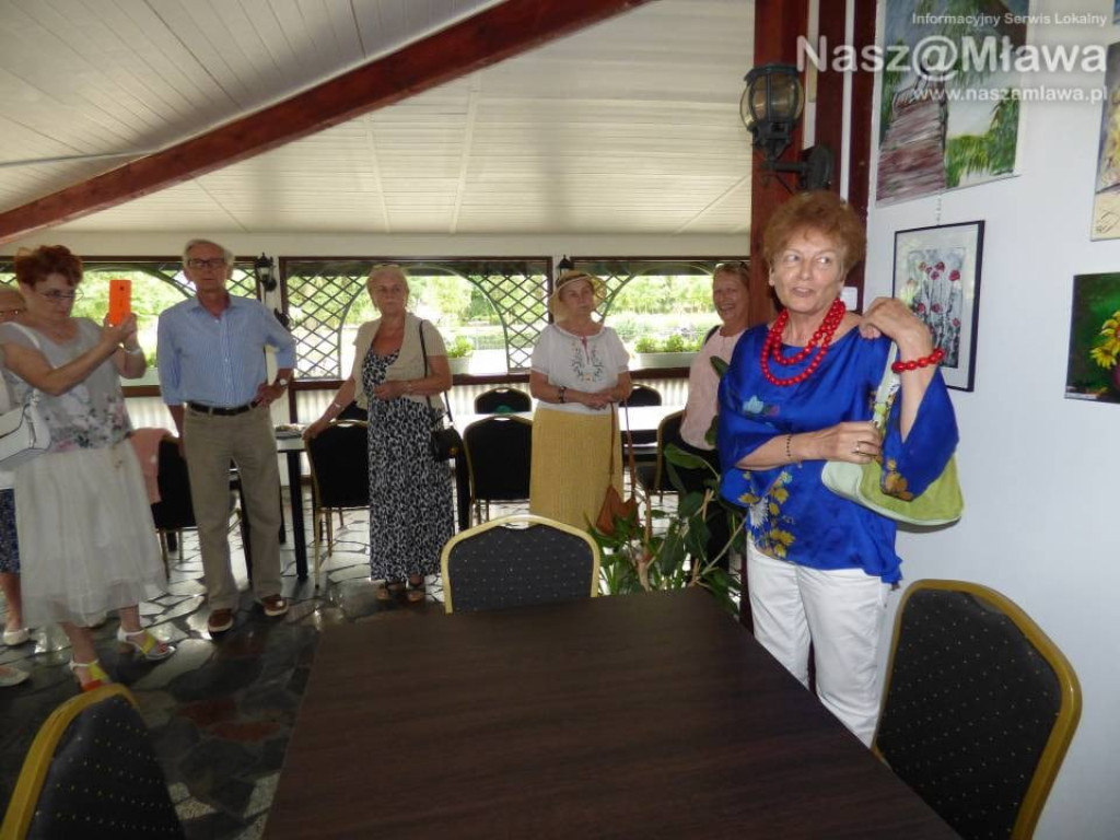 Obrazy pędzlem malowane. Wernisaż prac mławian