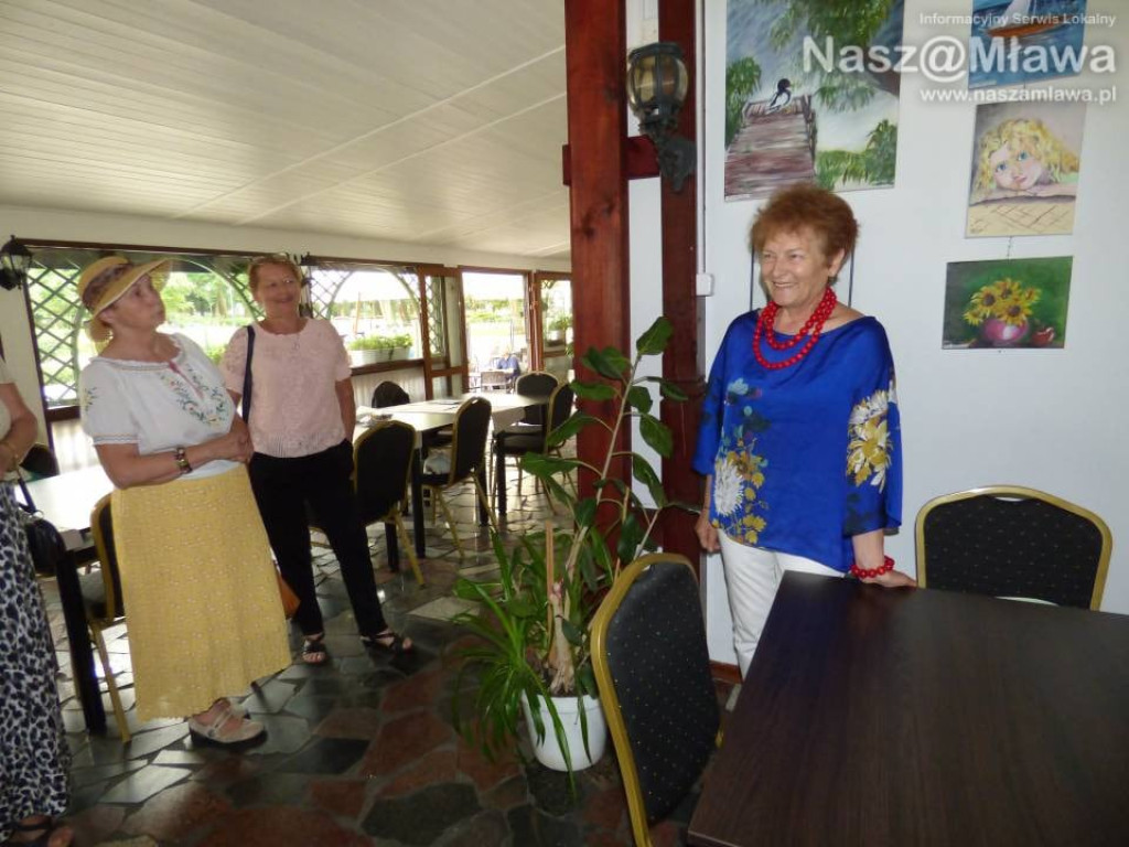 Obrazy pędzlem malowane. Wernisaż prac mławian