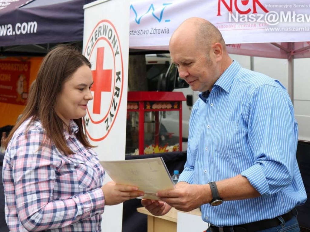 Nagrody dla honorowych krwiodawców