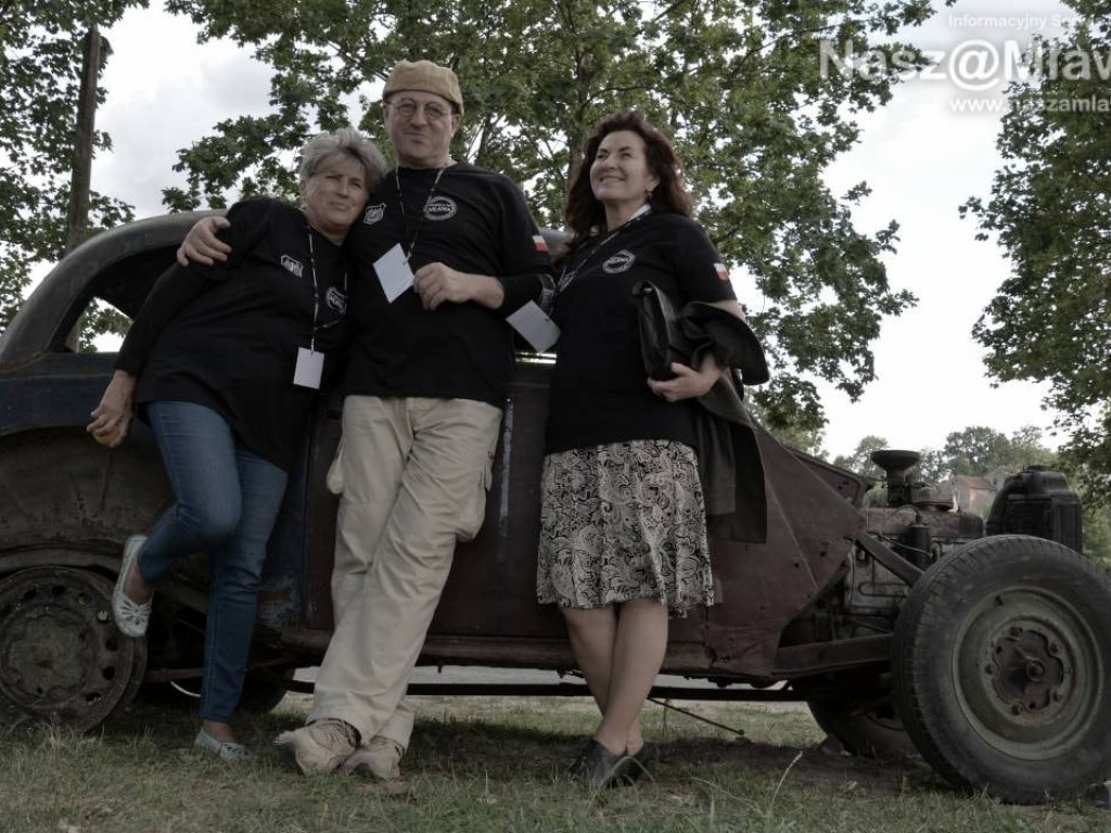 Nasi rekonstruktorzy z GRH LC MŁAWA w Ornecie