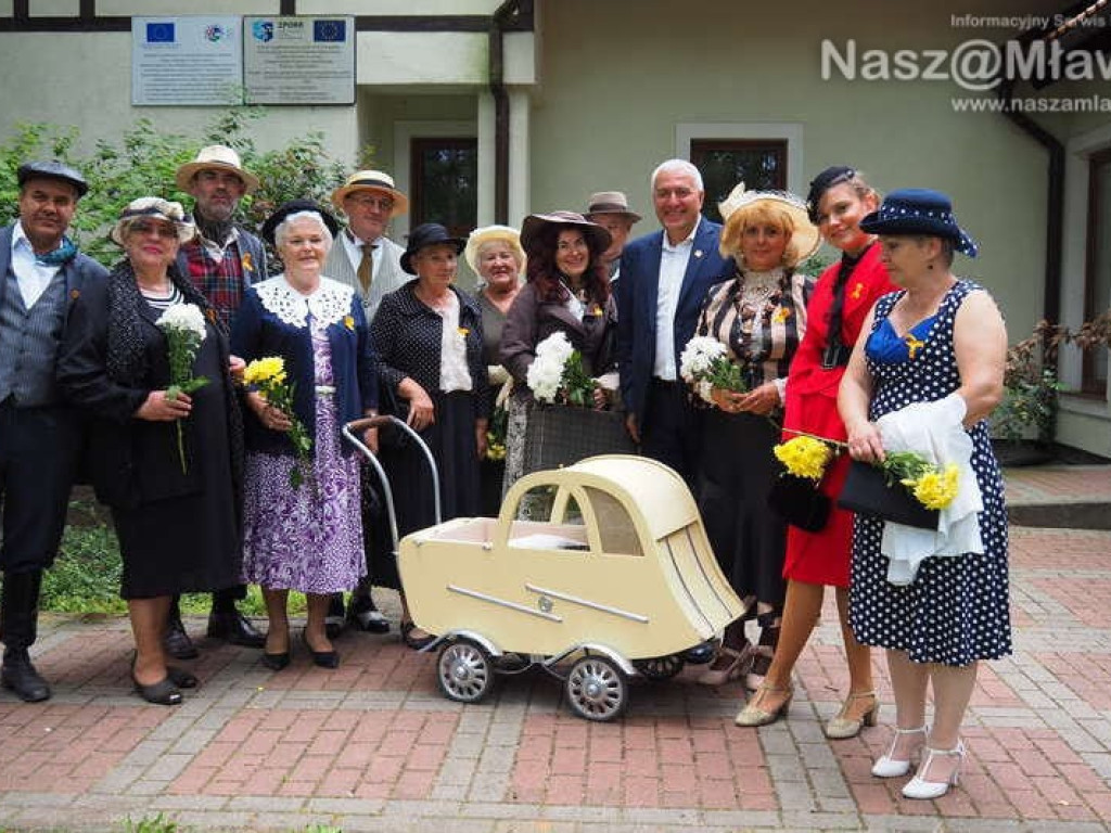 Nasi rekonstruktorzy z GRH LC MŁAWA w Ornecie