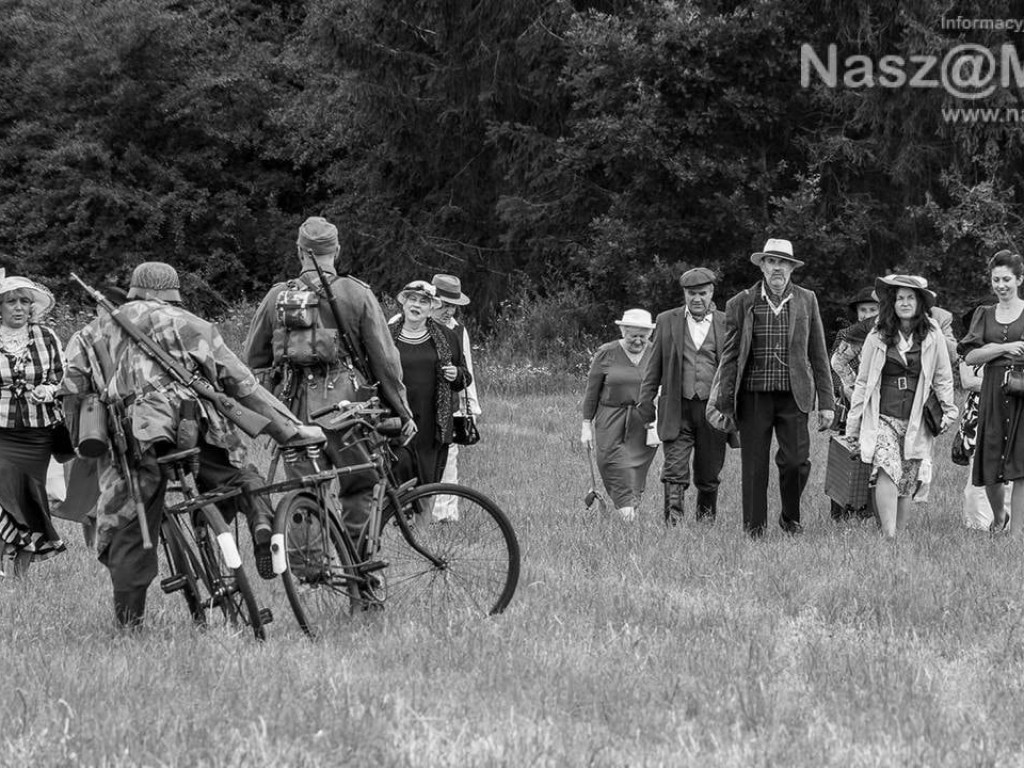 Nasi rekonstruktorzy z GRH LC MŁAWA w Ornecie