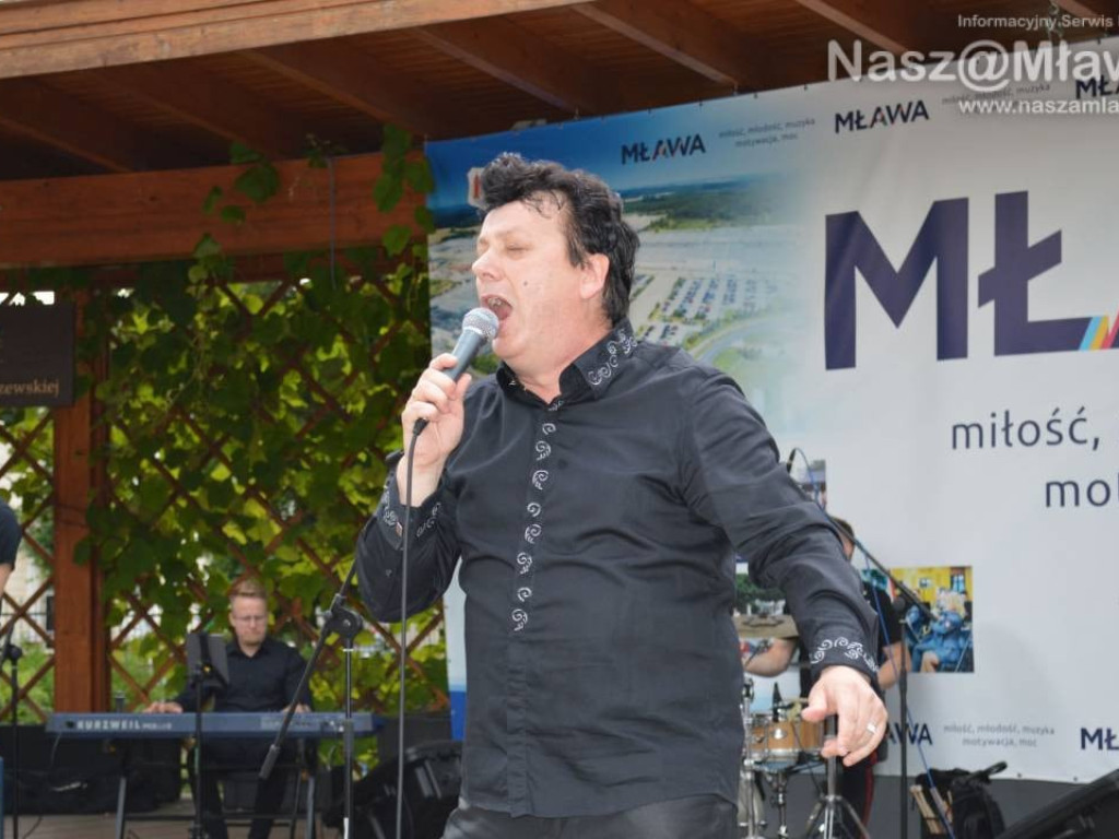 Polski Elvis zaśpiewał dla mieszkańców Mławy