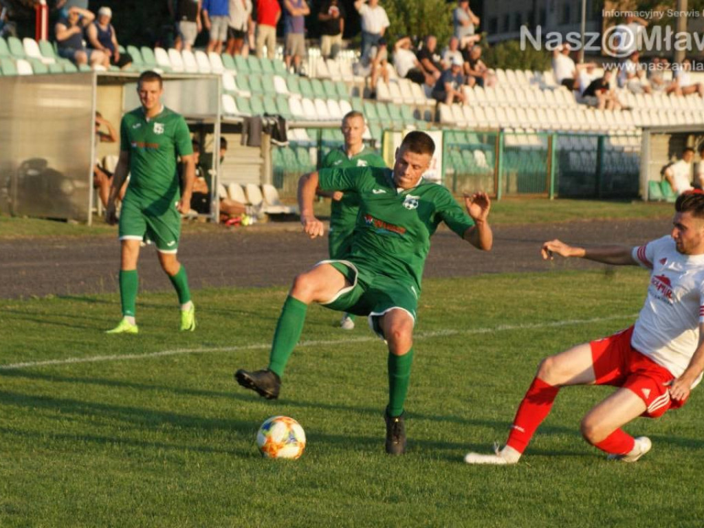 Sparing Mławianki o dwóch obliczach