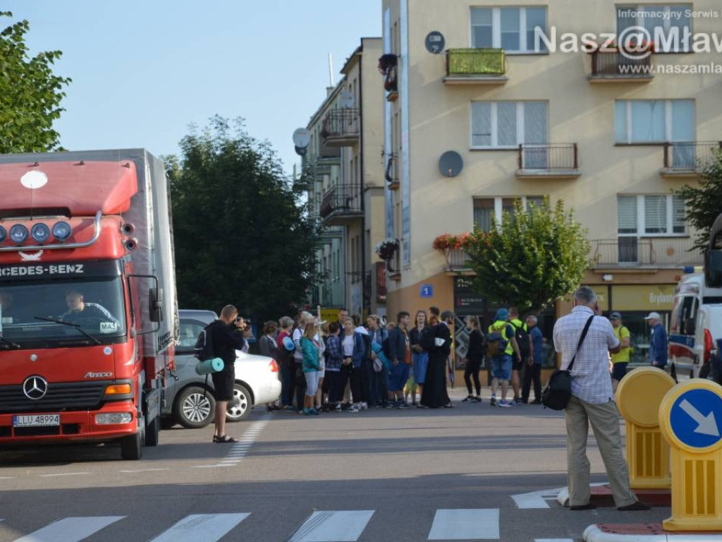 Ruszyła pielgrzymka z Mławy do Płocka i Częstochowy - FOTORELACJA