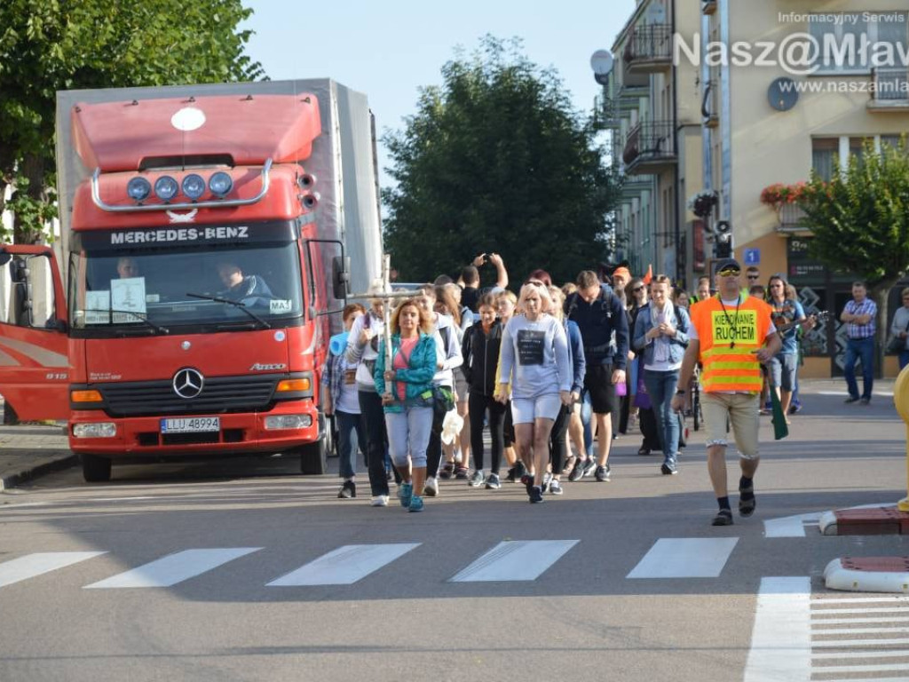 Ruszyła pielgrzymka z Mławy do Płocka i Częstochowy - FOTORELACJA