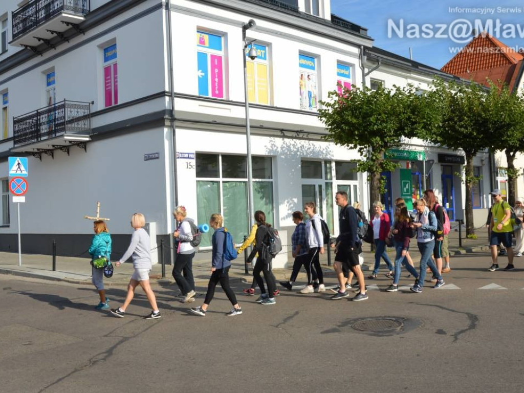 Ruszyła pielgrzymka z Mławy do Płocka i Częstochowy - FOTORELACJA