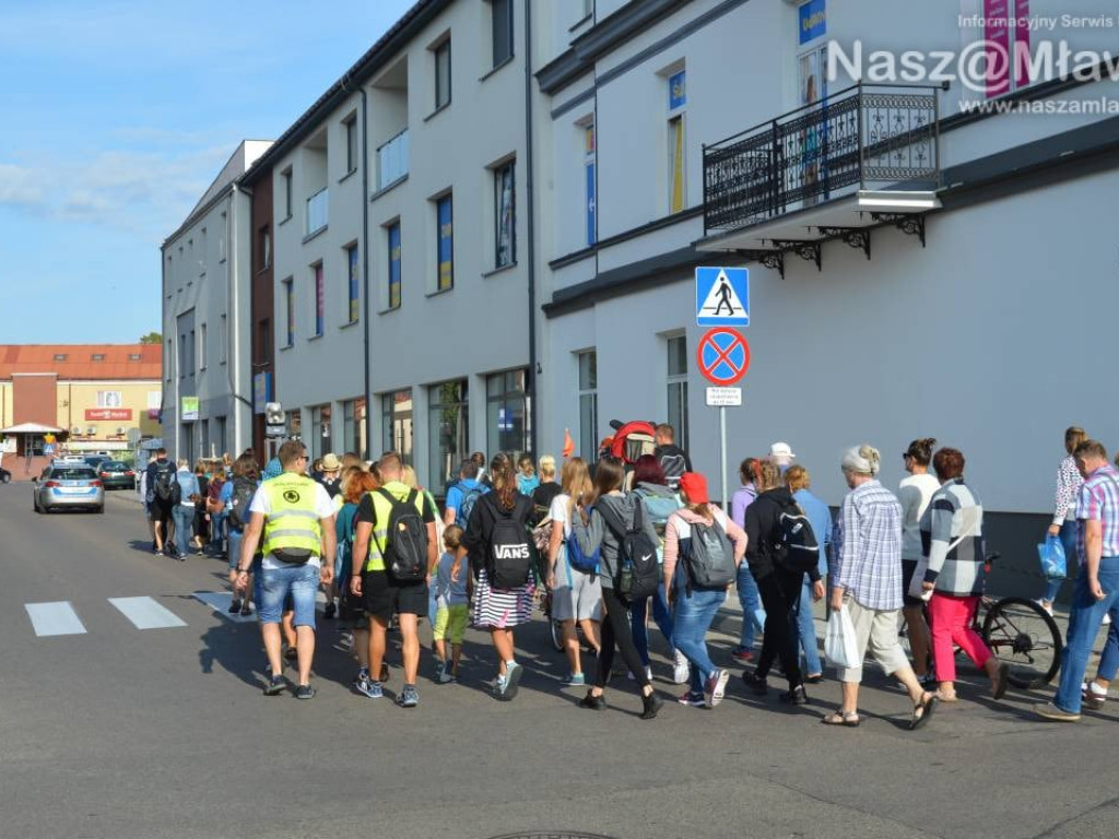 Ruszyła pielgrzymka z Mławy do Płocka i Częstochowy - FOTORELACJA