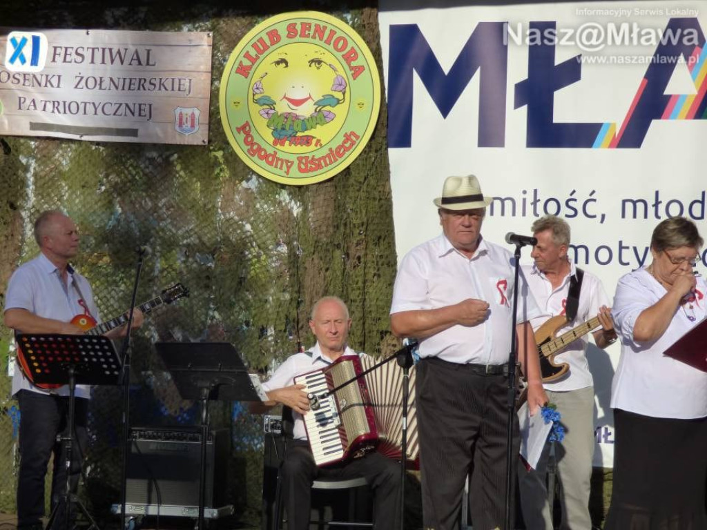 Tłumy na Festiwalu Piosenki Żołnierskiej i Patriotycznej w Mławie
