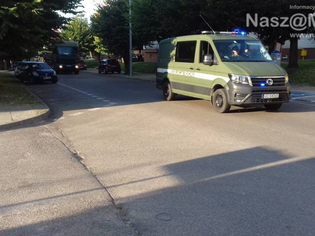 Wojsko już przywiozło ciężki sprzęt do Mławy