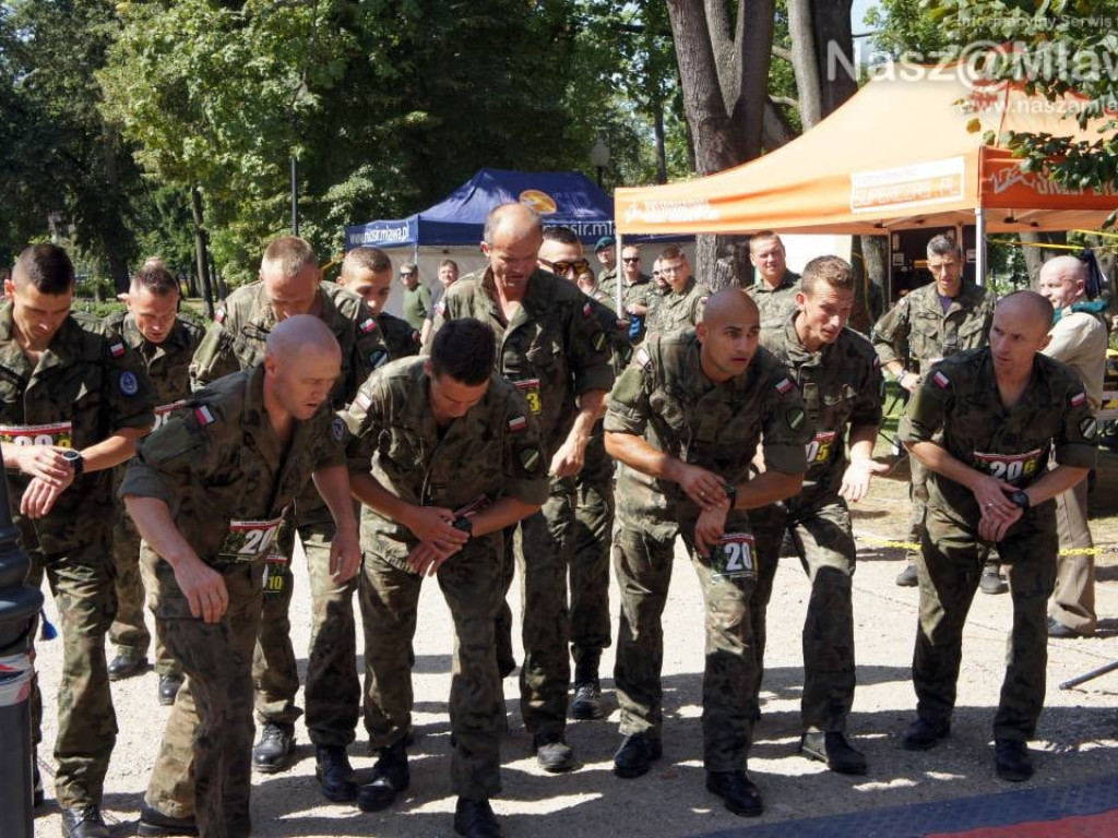 Żołnierskie zmagania w Mławie. Najszybciej pobiegli Białorusini