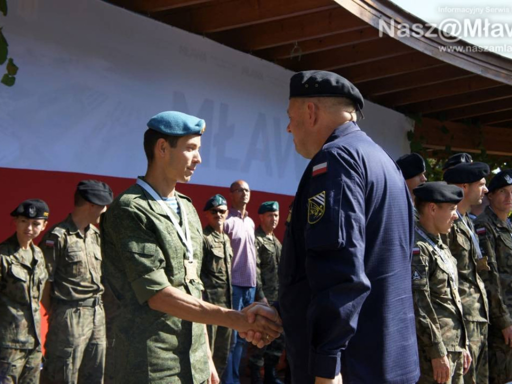 Żołnierskie zmagania w Mławie. Najszybciej pobiegli Białorusini