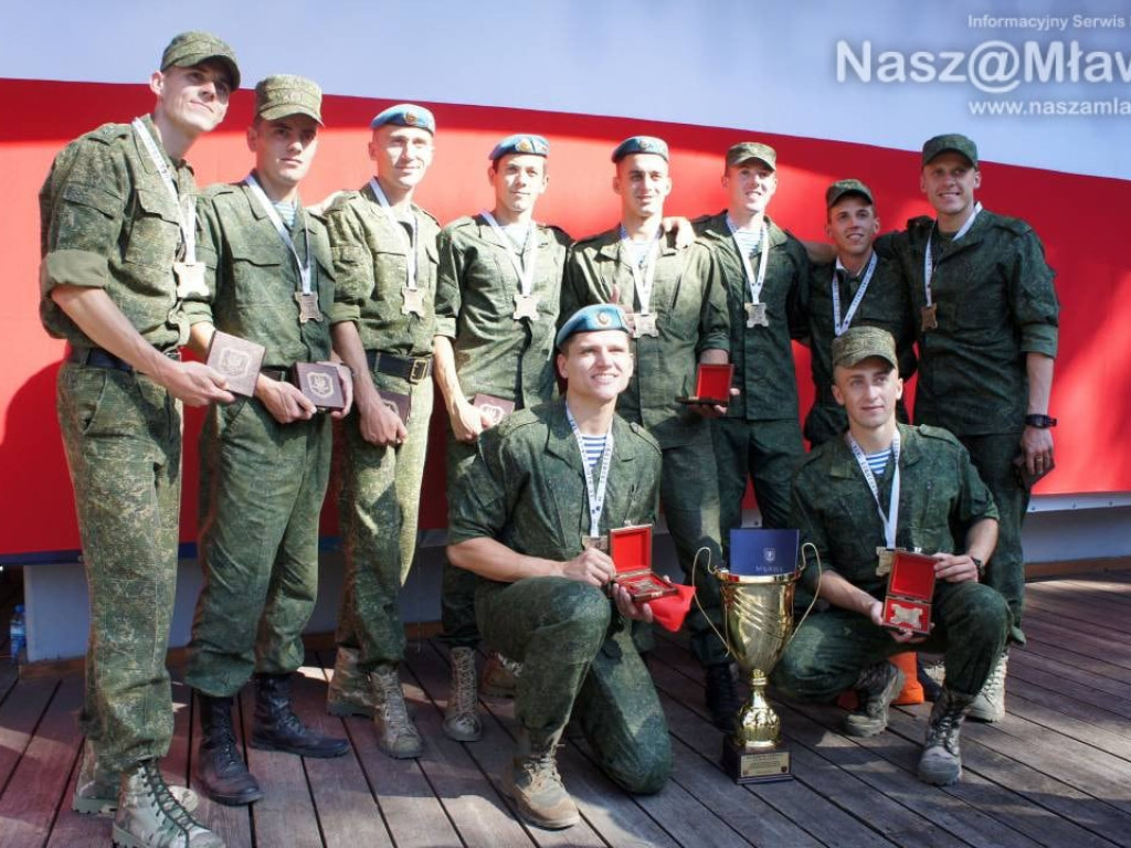 Żołnierskie zmagania w Mławie. Najszybciej pobiegli Białorusini