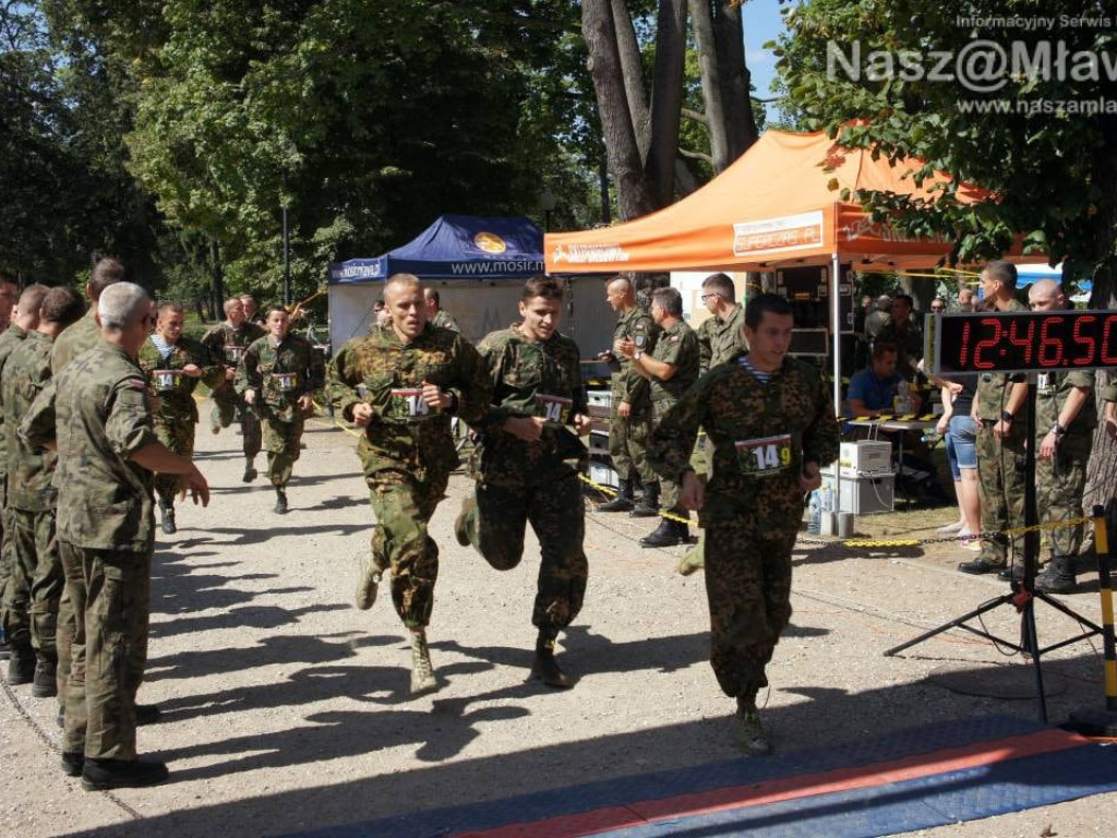 Żołnierskie zmagania w Mławie. Najszybciej pobiegli Białorusini