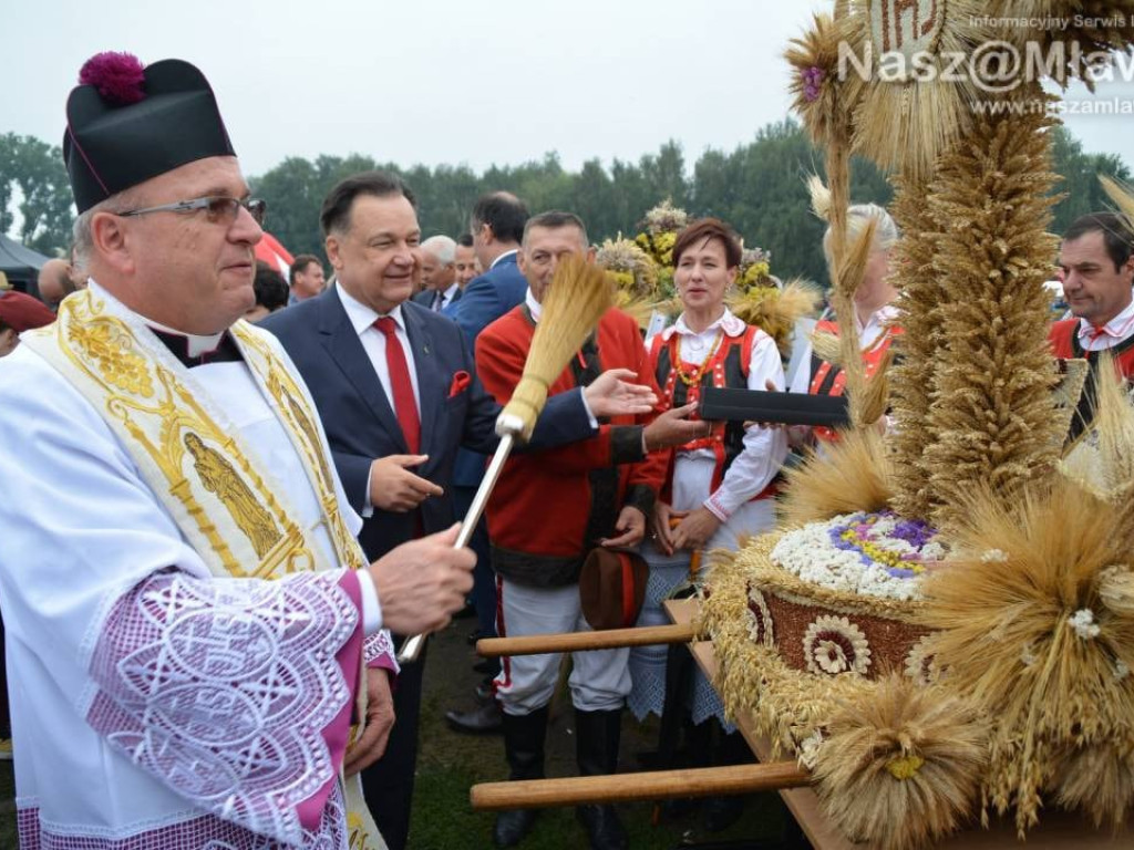 Mławianie na Dożynkach Województwa Mazowieckiego w Ciechanowie