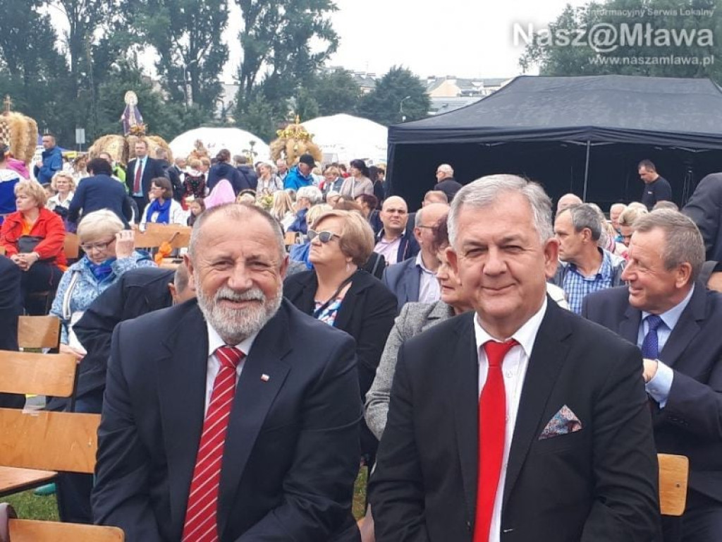 Mławianie na Dożynkach Województwa Mazowieckiego w Ciechanowie