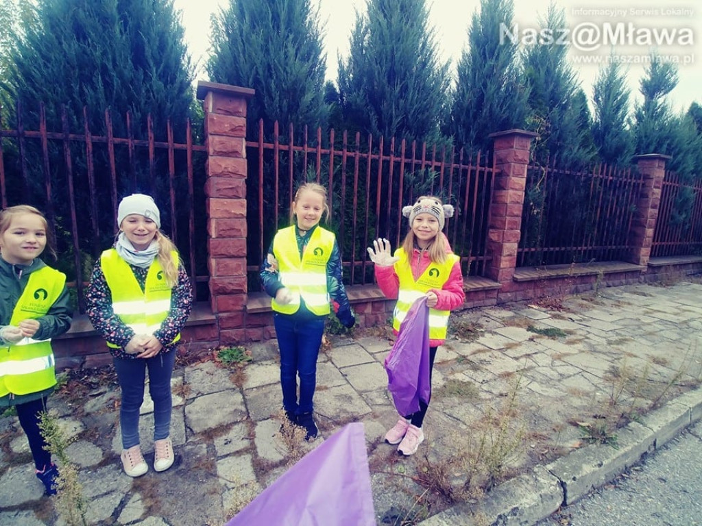 #sprzątaMY - mławscy uczniowie w akcji