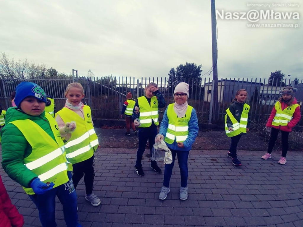 #sprzątaMY - mławscy uczniowie w akcji
