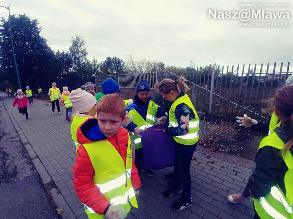 #sprzątaMY - mławscy uczniowie w akcji